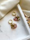 Huggie Light Pink Clusters