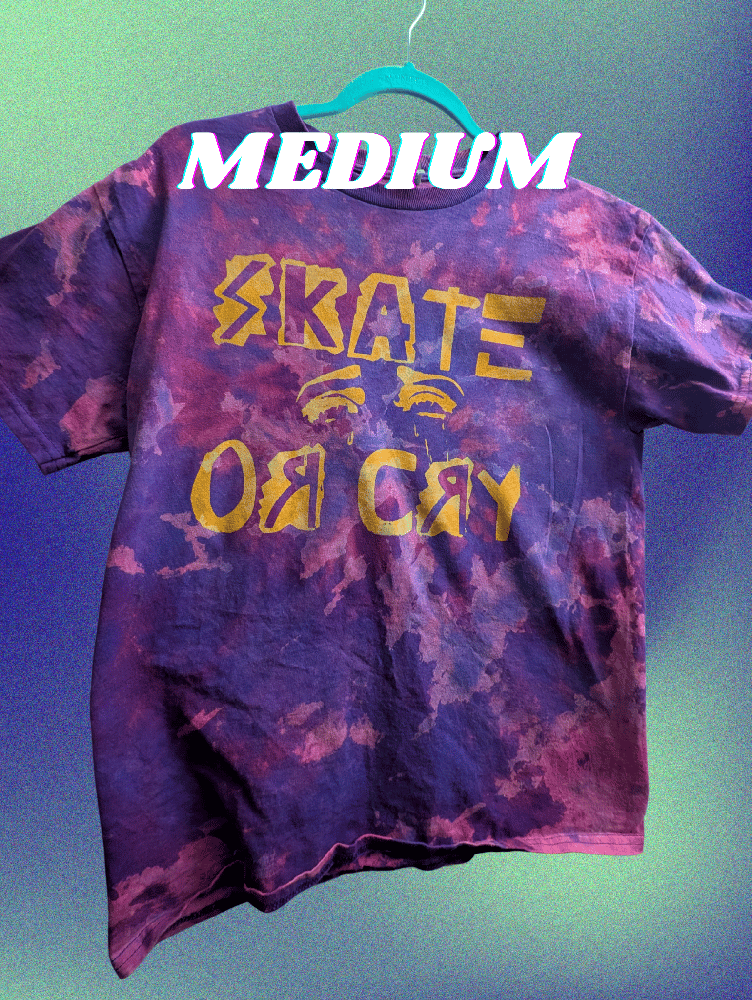 Image of Skate Or Cry purple