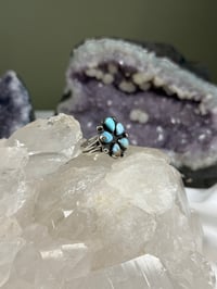 Image 3 of Golden Hills Cluster Ring size 8.5 