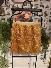 Image 1 of Fringe sequins skirt