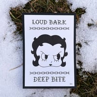 Image of “Loud Bark” Print