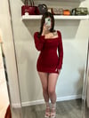 Julissa dress (red)