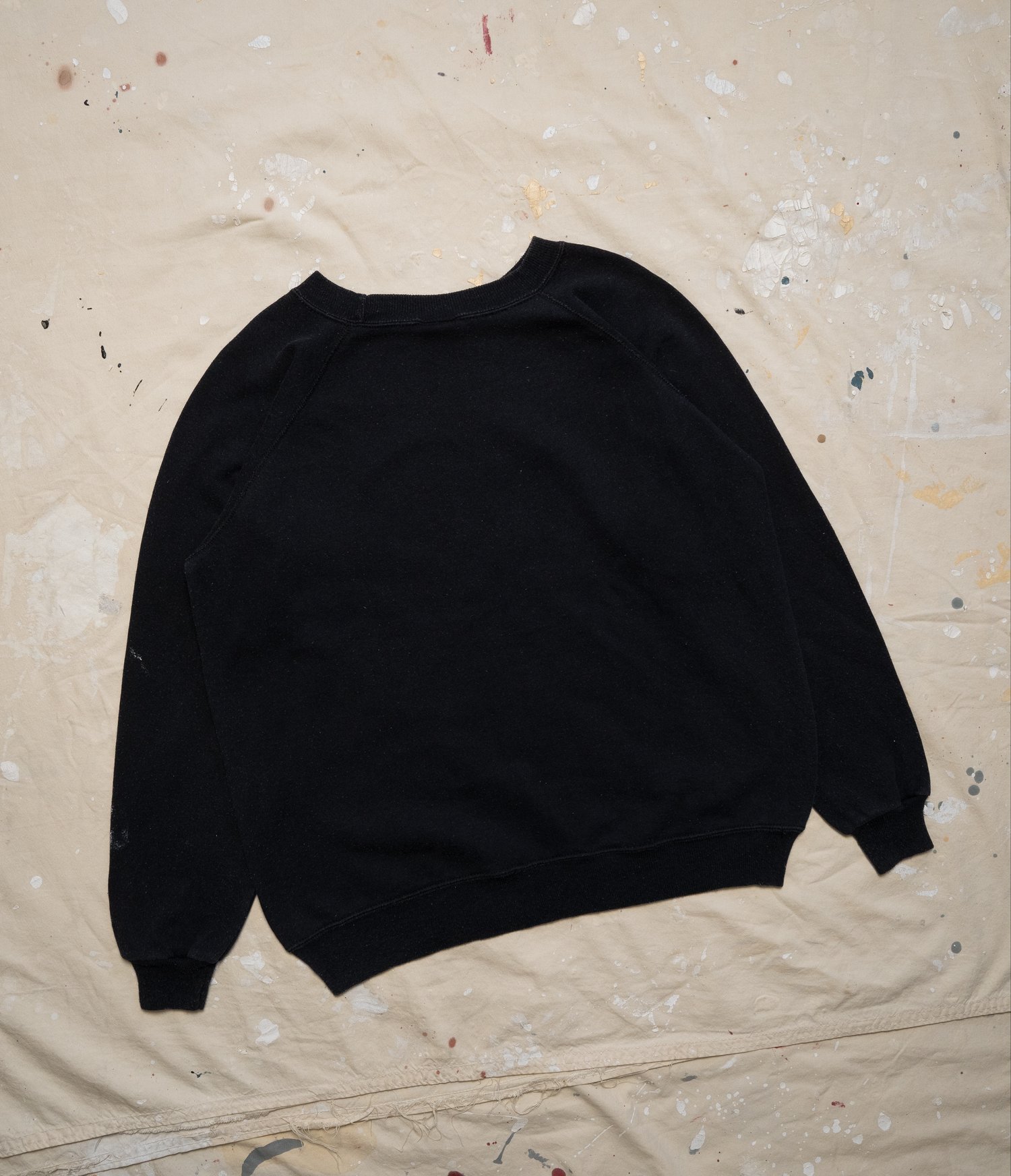 Image of University Raglan (Large) - Black 