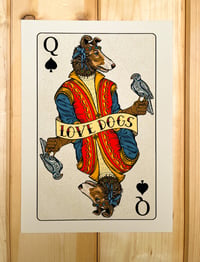 Queen of spades A5 print (the cute size)