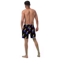 Image 1 of Rainbow Peen swim trunks