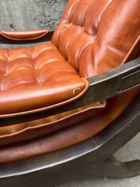 Image 9 of Mid Century Tufted Scoop Lounge Chair