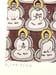 Image of Rose Gradient Buddhas I