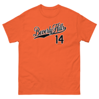Beverly Hills 21214 Mens Orange Shirt