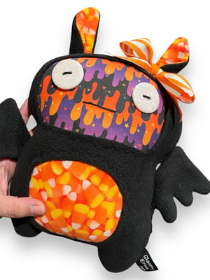 Candy Corn Halloween Gloomy Bat