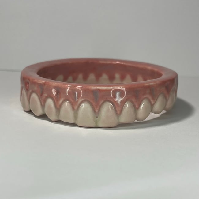 Teeth Bracelet G - 7.25 in Inner Circumference