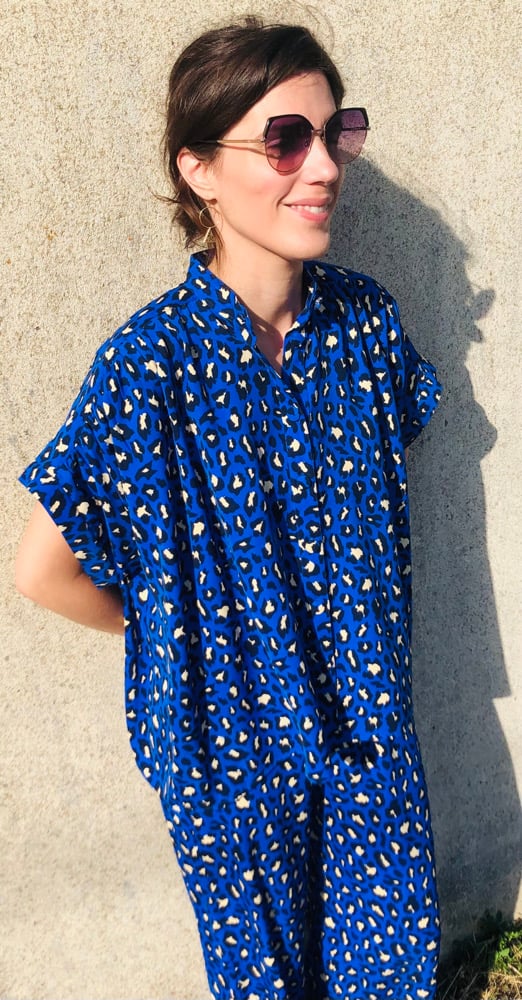 Image of Chemise LeoBlue