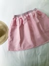 Ready Made Pastel Pink Textured Size 14 Laura Skirt with Free Postage
