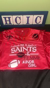 Saint and Femme Football Jersey