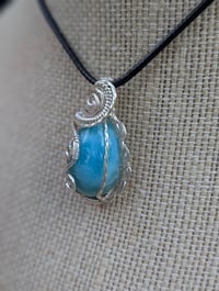 Image 4 of The Seafoam Siren Pendant 