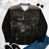 Image 3 of Unisex Bomber Jacket North Dakota