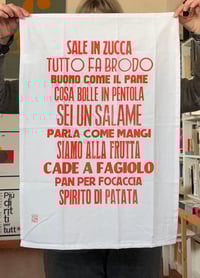 Image 2 of SEI UN SALAME TEA TOWEL