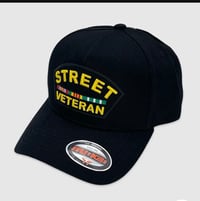 Street Veteran Snapback-Black