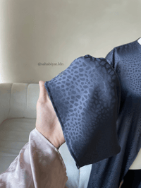 Image 4 of Dusk Slate Maryam Abaya (PRE-ORDER ONLY)