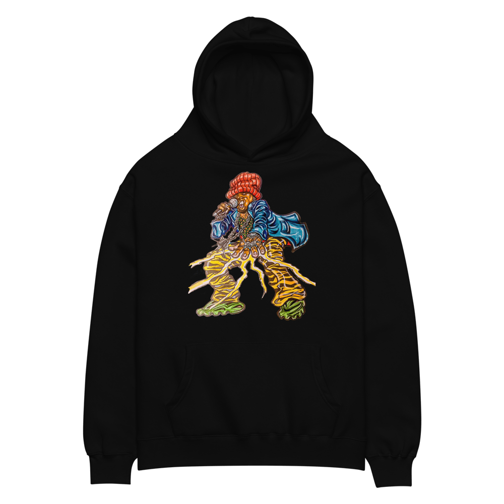 "AUDACI" SLO Oversized Hoodie [ART ILLUSTRATED BY GREGORY HAWKINS]