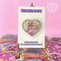 Image 1 of Pastel Glitter Mr Blobby Pin