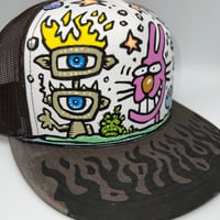 Image 4 of Hand Painted Hat 396