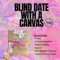 Image 3 of Lucky Charms Leprechaun | Blind Date with a Canvas™ | DIY Kit