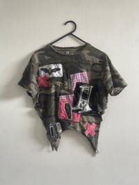 Image 1 of Camo Guillotine Crop Top 1/1 Size M