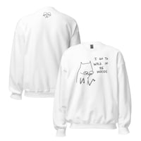 Image 1 of Unisex Sweatshirt walk in ze woods 