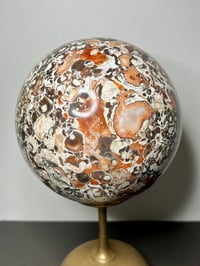 Image 9 of Large Money Agate Sphere Statement Piece #2853