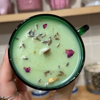 Image 3 of coconut lime scented candle