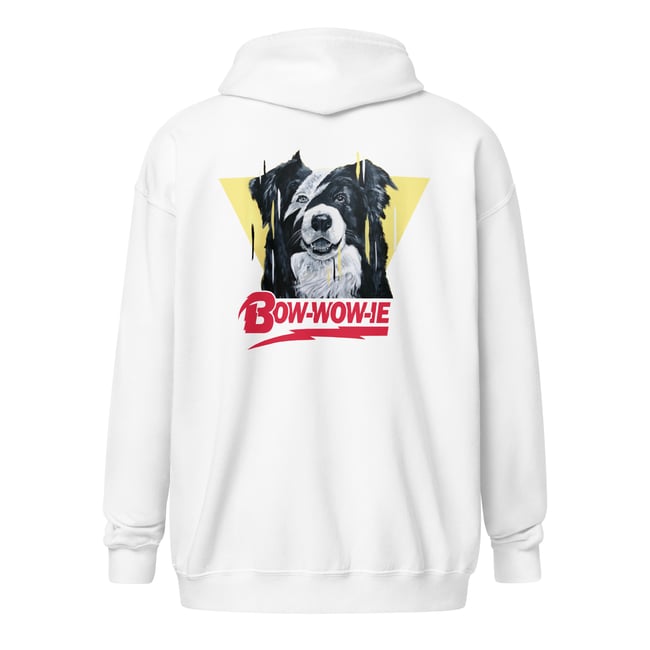 <b>Bow-wowie</b><br>Unisex Zipper Hoodie