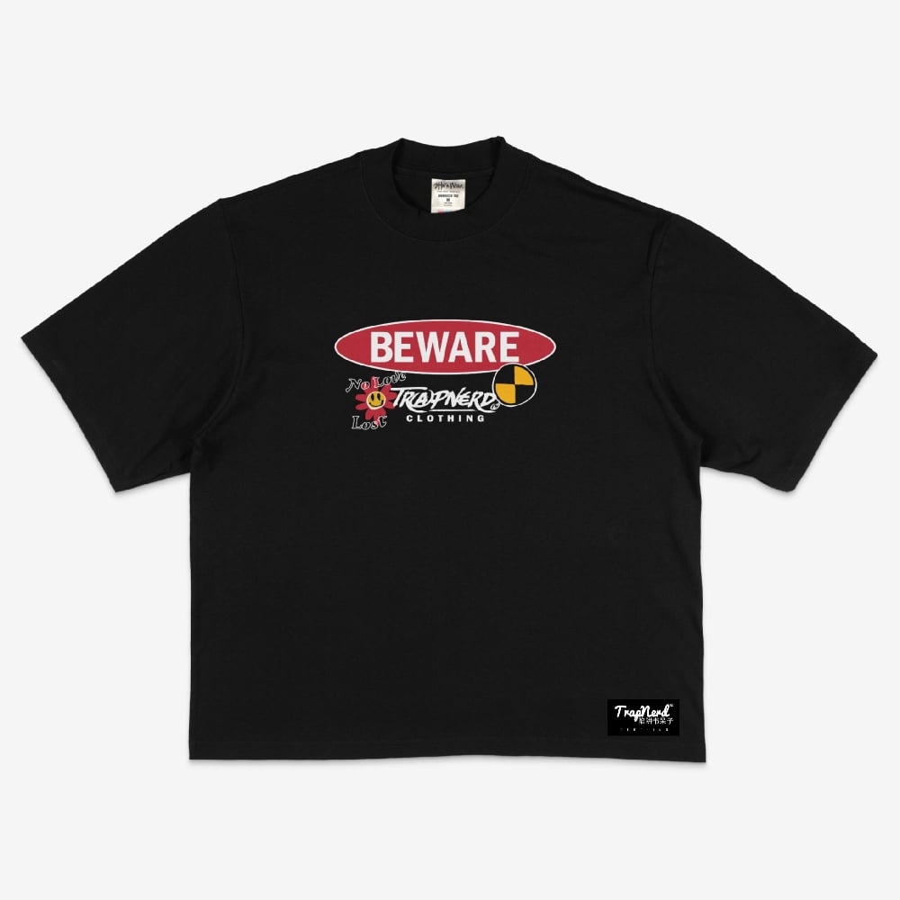 BEWARE TEE (BLACK)