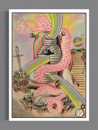 Image 2 of Pink Snake Mummy (limited to 50) trading card 