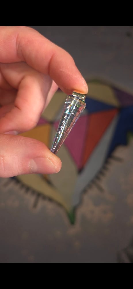 Image of Optical icicle pendant 