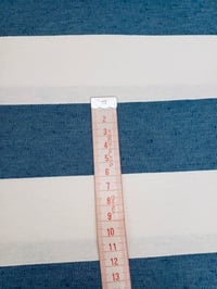 Image 2 of Half Panamá a Rayas 5,5 cm - Azul - 12€/m