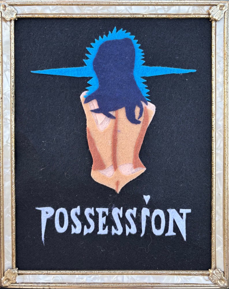 Image of “Possession” Felt Art Piece