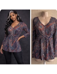 Image 1 of New Large Alyxa Multi Top #795*8