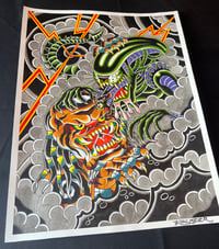 Alien v Predator 18x24 Print