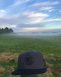 Image 1 of Salty Gray and Black Hat