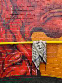 Image 2 of Sand With Black Tassel Keffiyeh