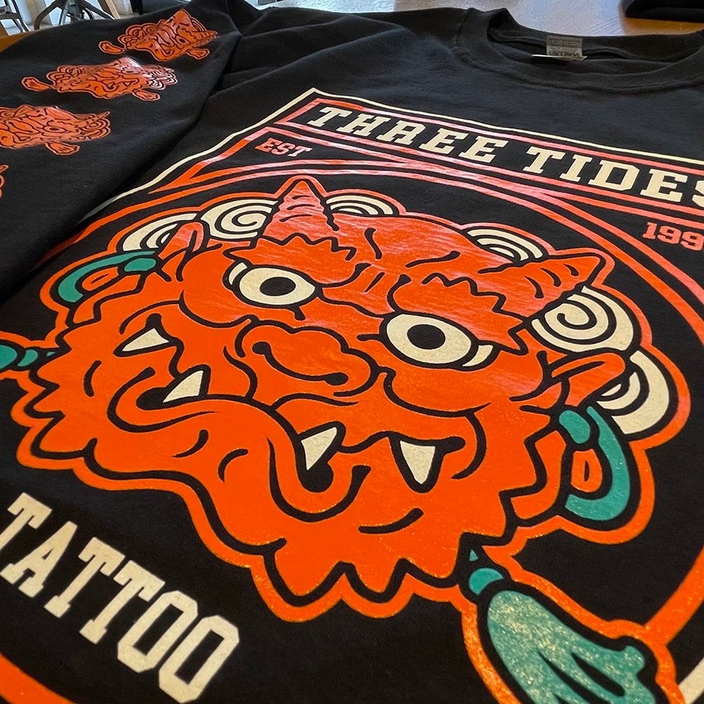 ONI LONG SLEEVE T | THREETIDESTATTOO