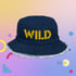 WILD One Distressed Denim Bucket Hat Image 3