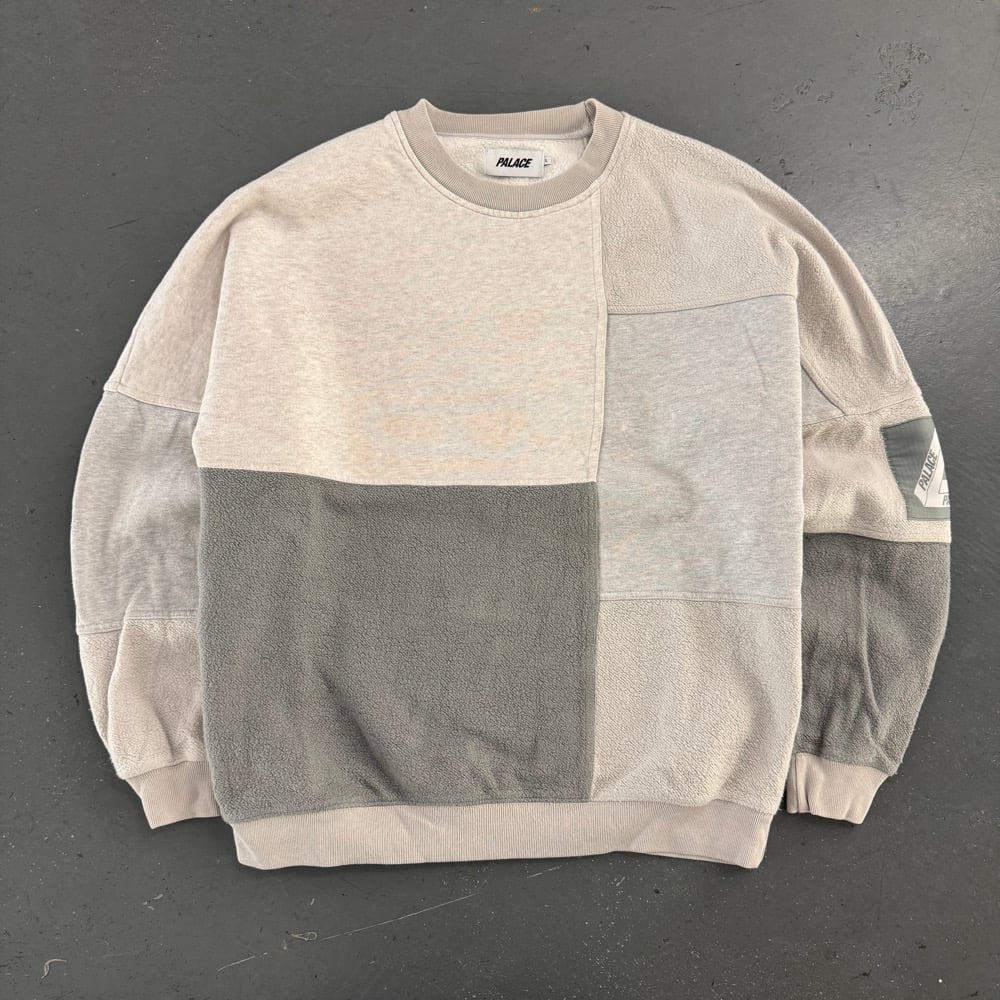 Image of Palace "Patch Ya Life UP" sweatshirt, size large 