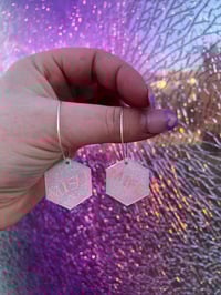 Image 2 of abortion pill earrings 