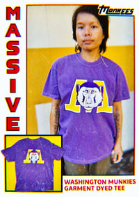 Image 4 of Washington Munkies Garment Dyed Tee