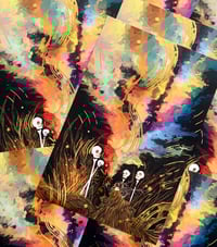 Image 1 of forest witch foil print 