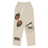 Image 1 of MENS MUZZLE WIDE LEG JOGGERS DUST
