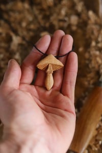 Image 7 of Mushroom  Pendant Necklace 