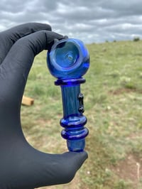 Image 2 of blue smiley face spoon 