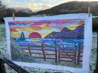 Image 1 of Golen Hour Tea Towel